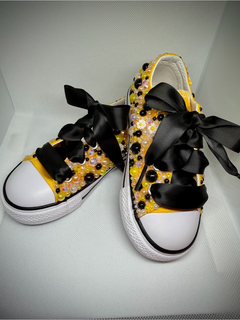 Converse Bee My Hunny Chuck Taylors